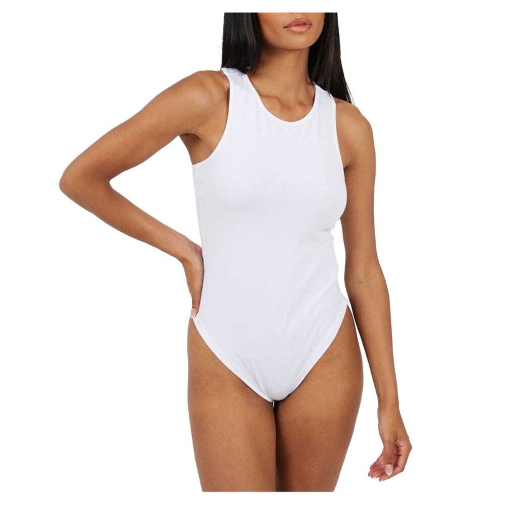 Brave Soul Womens/Ladies Jersey Onesie / White